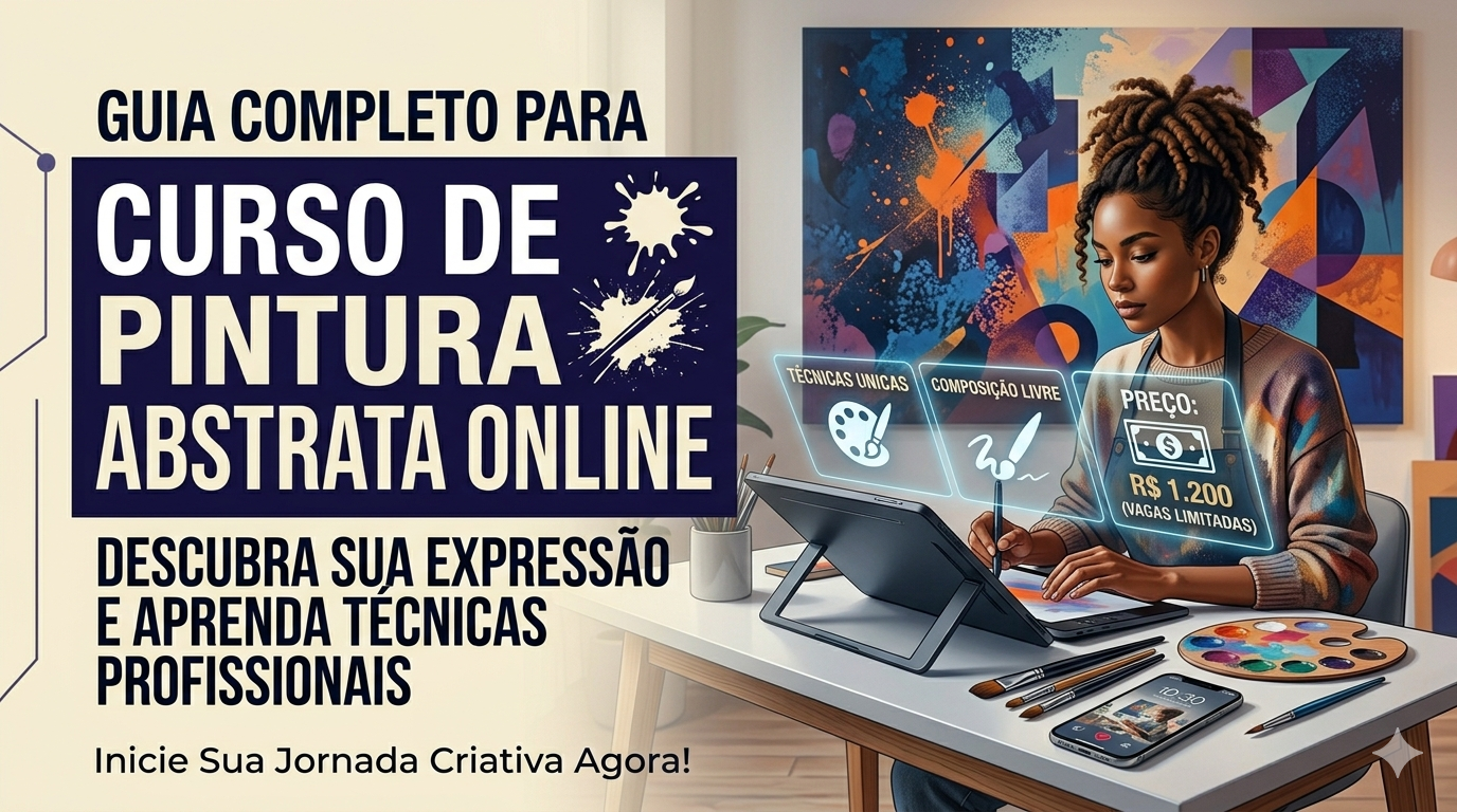 Curso de Pintura Abstrata Online