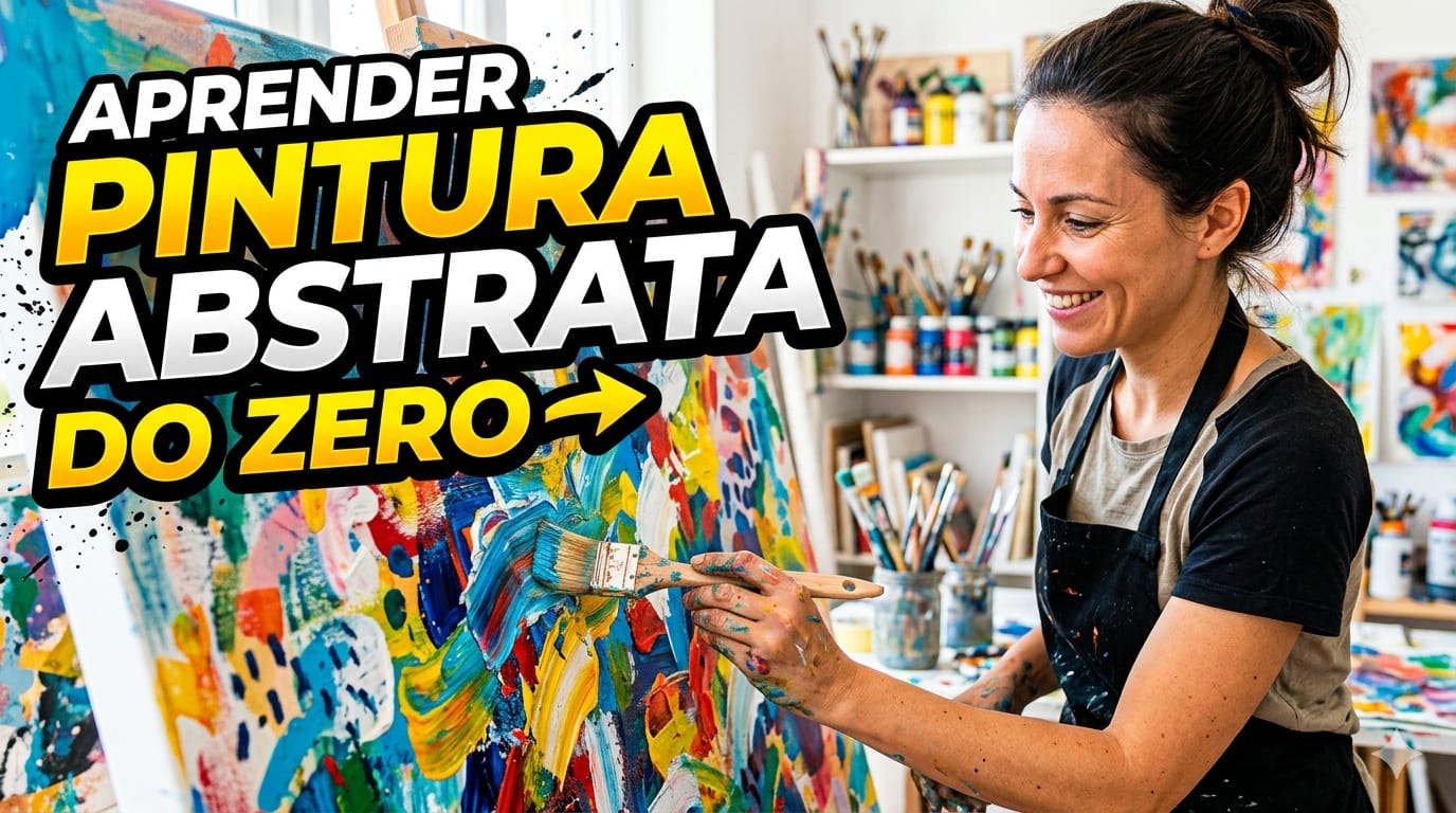 Aprender Pintura Abstrata do Zero